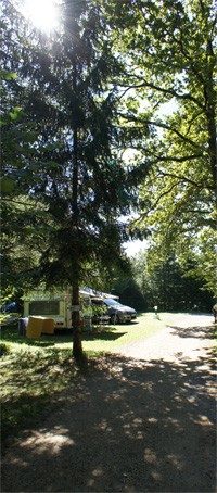 Photo accès camping